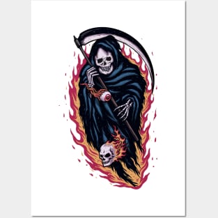 Grim Reaper Posters and Art